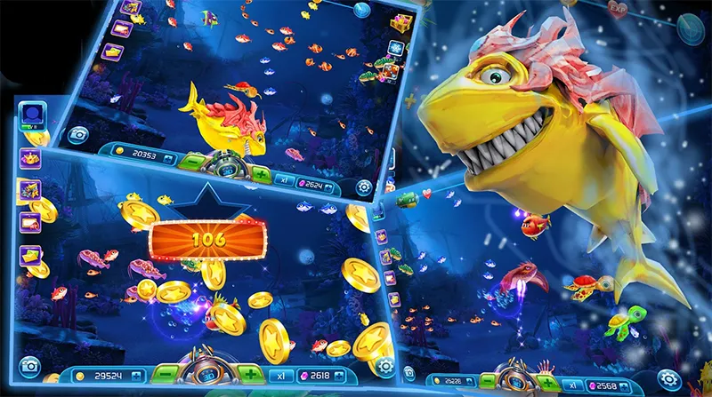 Gameplay bắn cá phát tài với boss cá vàngBắn cá phát tài boss cá vàng
