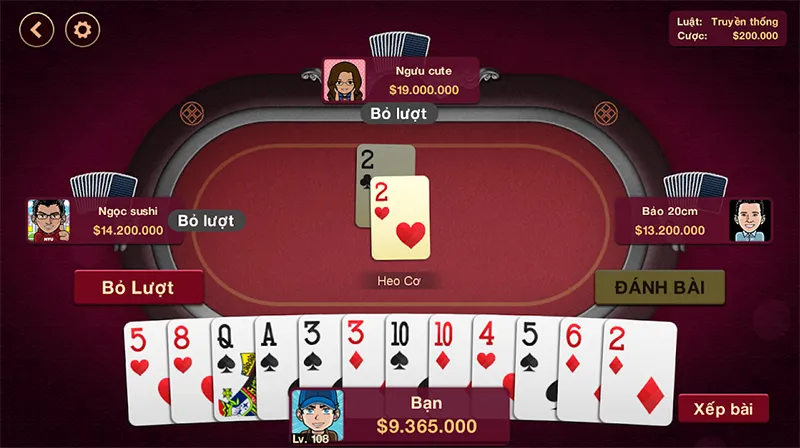 Game bài Tiến lên miền NamGame bài đổi thưởng Tiến lên