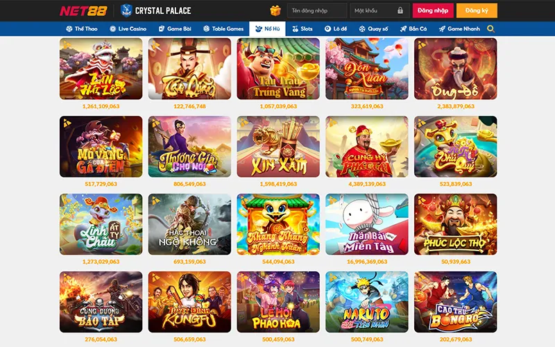 Nhà cái hỗ trợ game nổ hũ đổi thưởng với phần thưởng hấp dẫnNhà cái uy tín cho game nổ hũ đổi thưởng như NET88