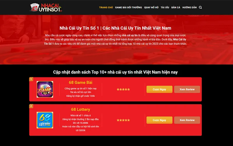 Giới thiệu Nhacaiuytinso1 về minh bạch thông tin cá cược trực tuyếnHành trình giới thiệu Nhacaiuytinso1 trong ngành cá cược